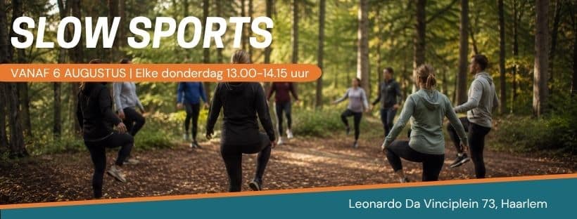 Nieuw: Slow Sports in de natuur