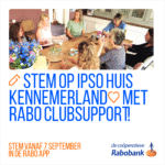 Steun IPSO Huis Kennemerland met Rabo ClubSupport